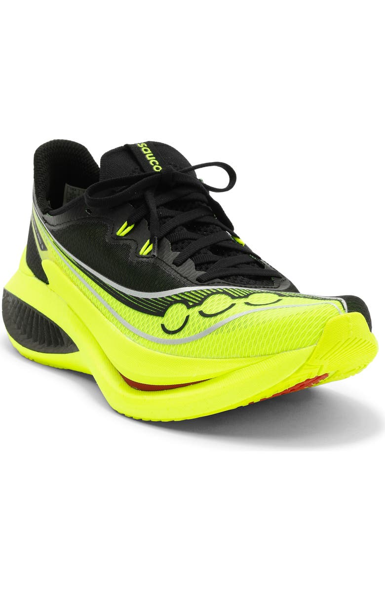 Saucony Endorphin Pro 5 Racing Shoe, Main, color, Citron/ Black