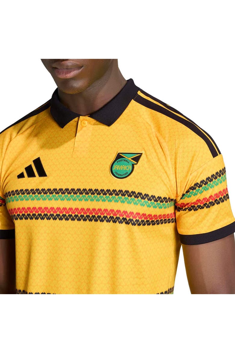Men's adidas  Yellow Jamaica National Team 2026 Home Replica Jersey, Alternate, color, Yellow