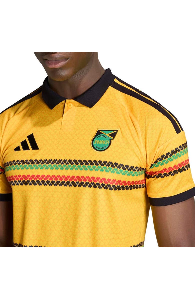 adidas Men's adidas Yellow Jamaica National Team 2026 Home Replica Jersey, Alternate, color, Yellow