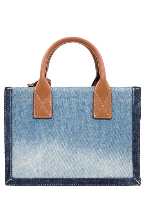 True Religion Modern Edge Denim Tote Bag