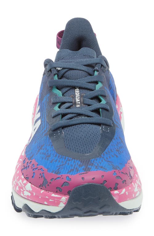 Hoka Speedgoat 6 Gtx Trail Running Shoe In Stormy Skies/aqua Breeze