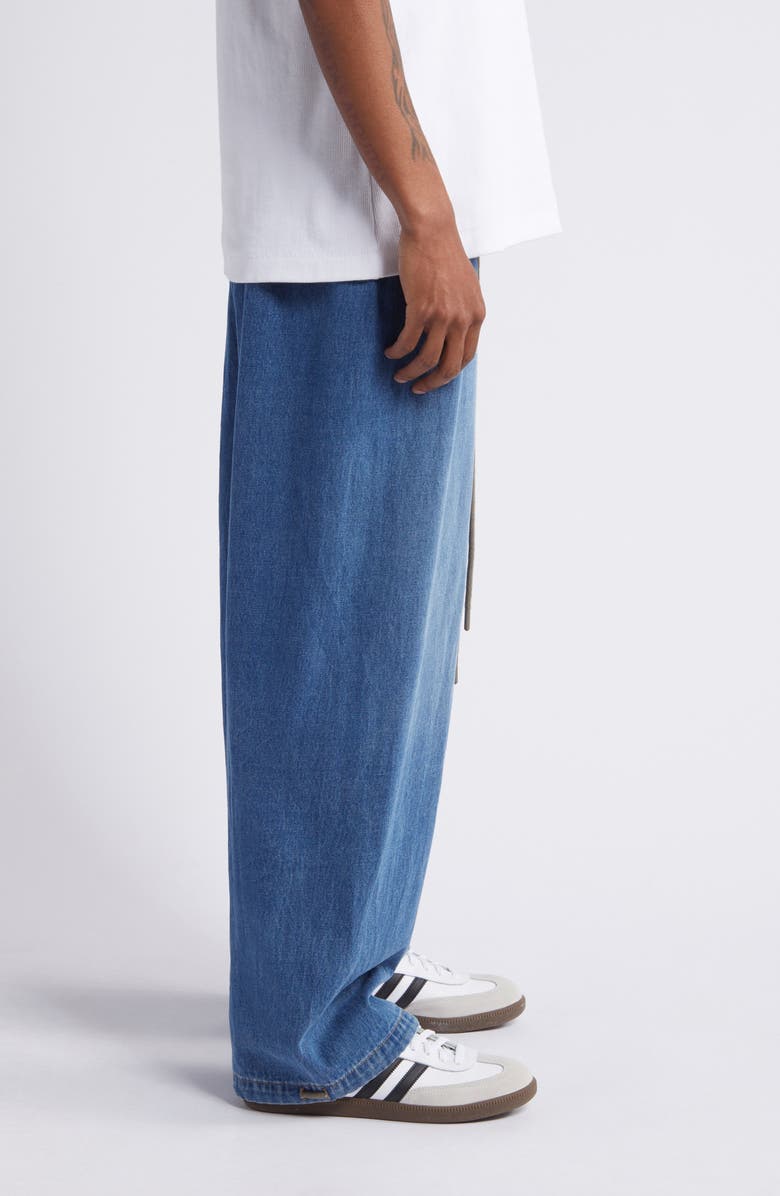 Fear of God Essentials Denim Drawstring Lounge Pants, Alternate, color,