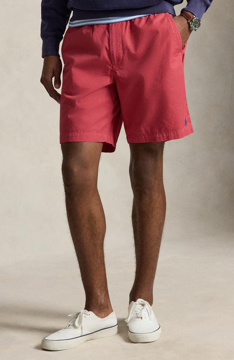 Polo Ralph Lauren Prepster Cotton Twill Shorts, Alternate, color, Nantucket Red