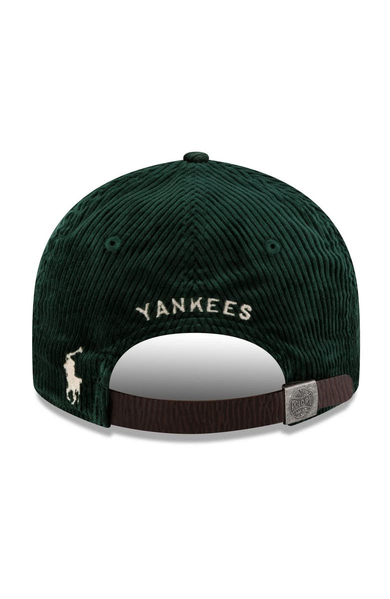New Era Men's New Era  Green New York Yankees Ralph Lauren X MLB Retro Crown 9FIFTY Corduroy Snapback Hat, Alternate, color, Green