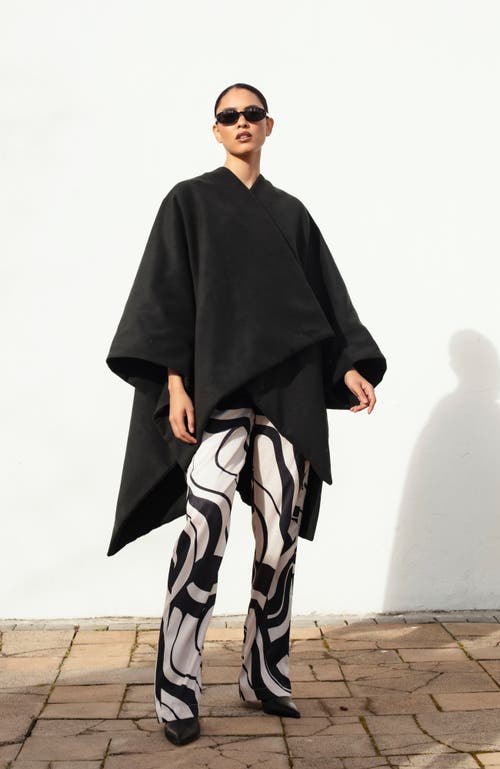Diarrablu Leer Pants In Luze Noir