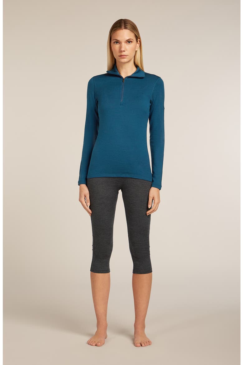 260 Oasis Tech Merino Wool Half Zip Pullover, Alternate, color, ATLANTIS