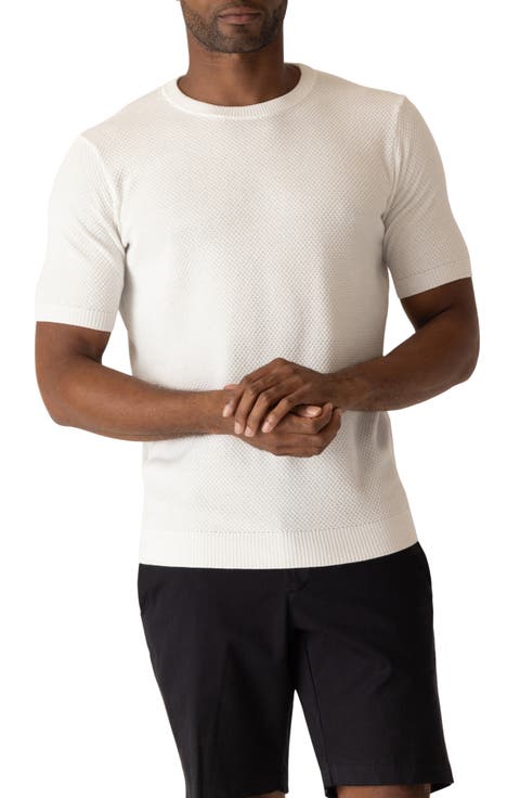 Modern Texture Knit T-Shirt