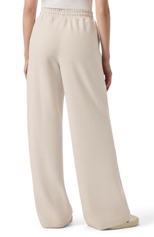 Splendid Waffle Scuba Pants In Moonstone