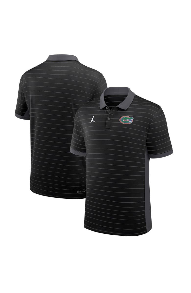 Jordan Brand Men's Jordan Brand Black Florida Gators 2025 Early Season Coaches Sideline Victory Stripe Performance Polo, Alternate, color, Black