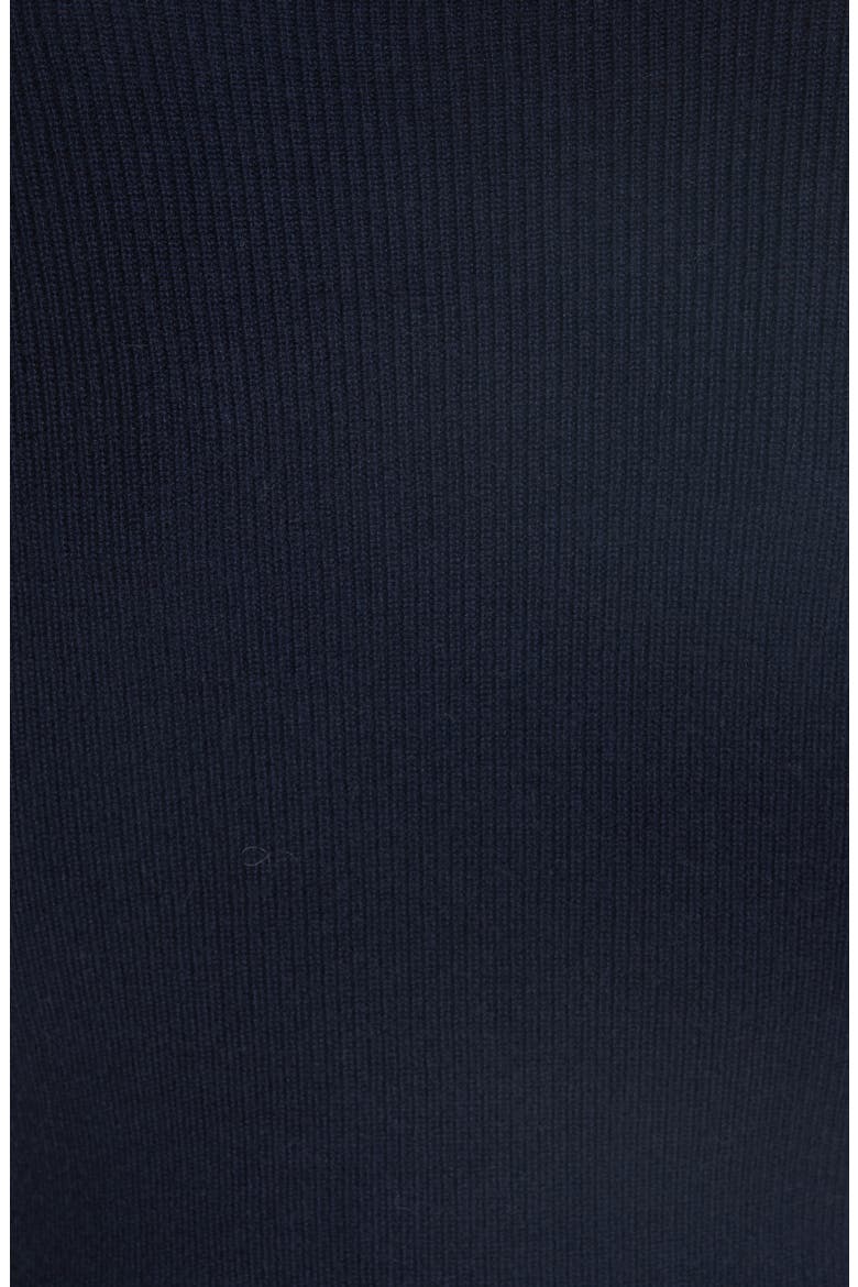 Bobbe Wool Blend Peplum Sweater, Alternate, color, NAVY