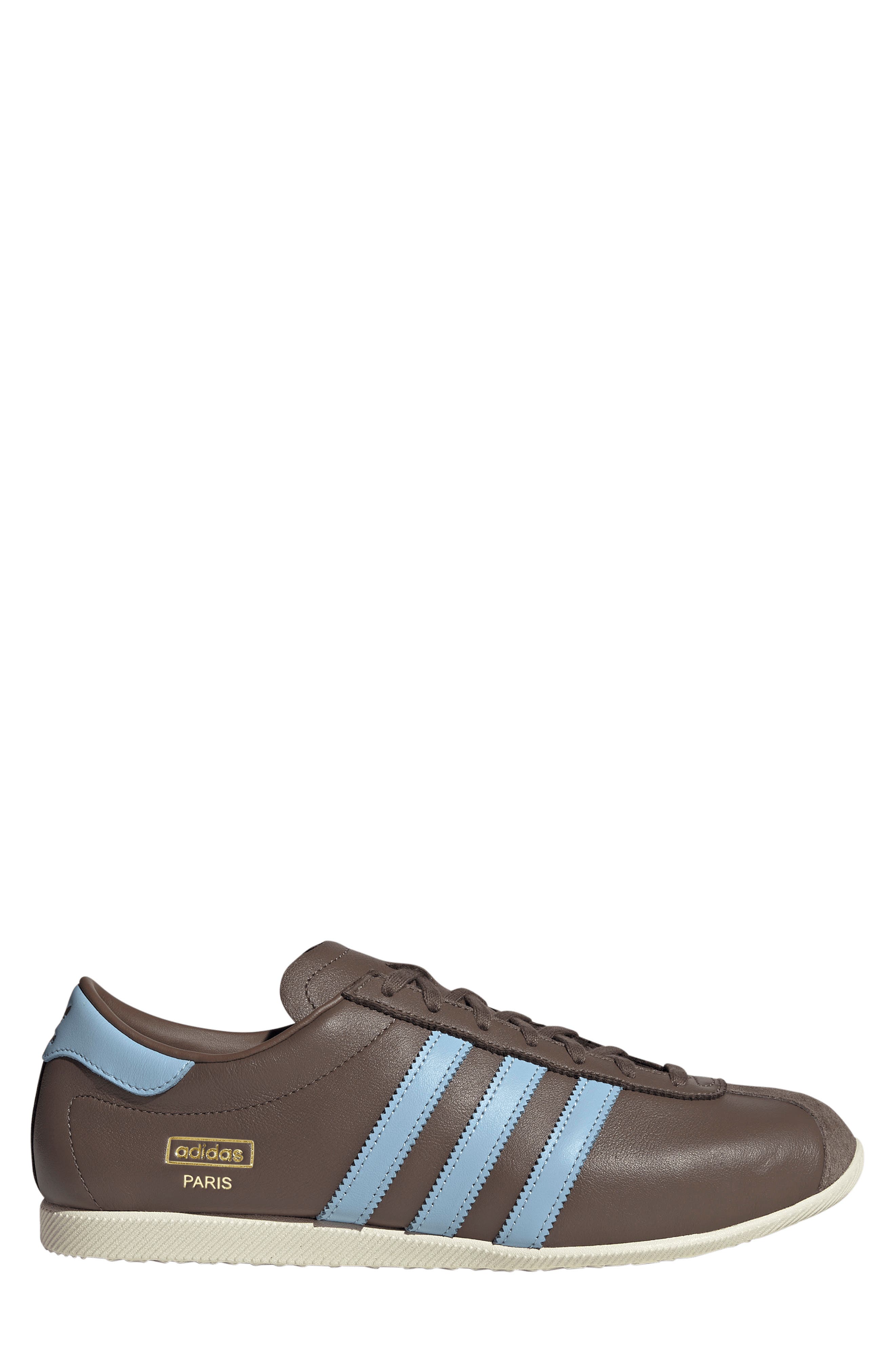 adidas Gender Inclusive Paris Sneaker, Alternate, color, Earth Strata/ Sky/ Off White