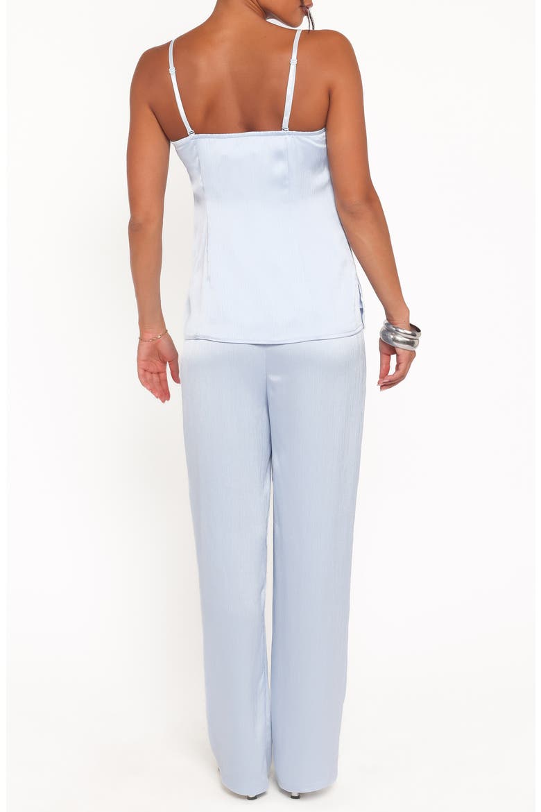 Selena Satin Camisole & Pants Set, Alternate, color, ICE BLUE