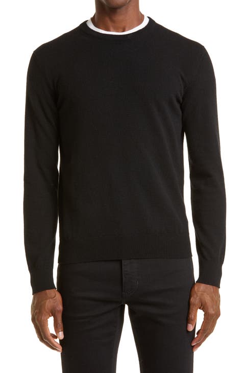 Selling New Nordstrom Men's Shop Cashmere Crewneck Sweater Black Size XL