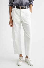 Nili Lotan Earl Ankle Straight Leg Pants