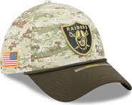 New Era Men's New Era  Camo Las Vegas Raiders 2025 Salute to Service 39THIRTY Flex Hat