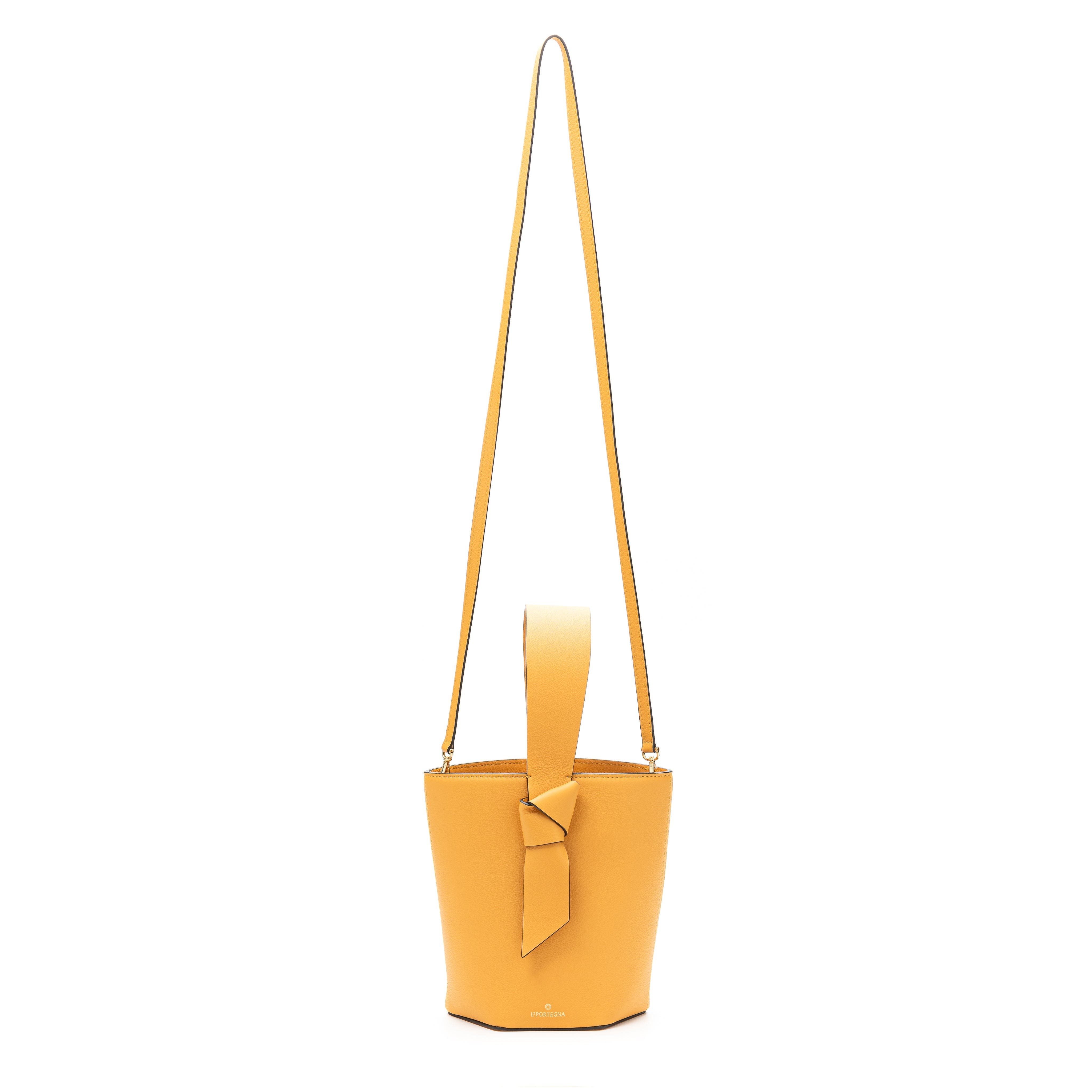 Julieta Shoulder Bag Minimalist Lines And Timeless Design, Alternate, color, yellow