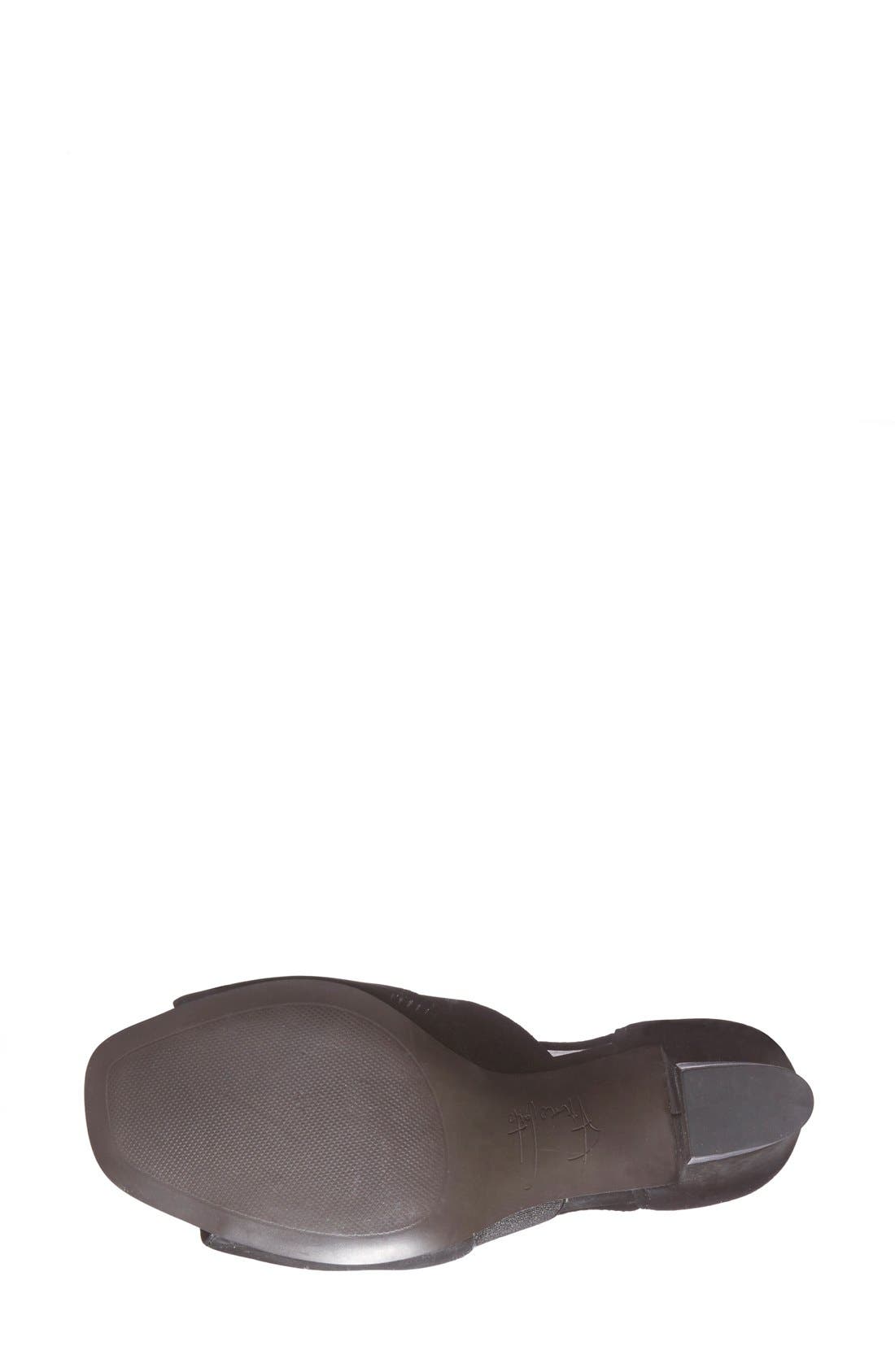 'Brass' Sandal, Alternate, color, BLACK NUBUCK LEATHER