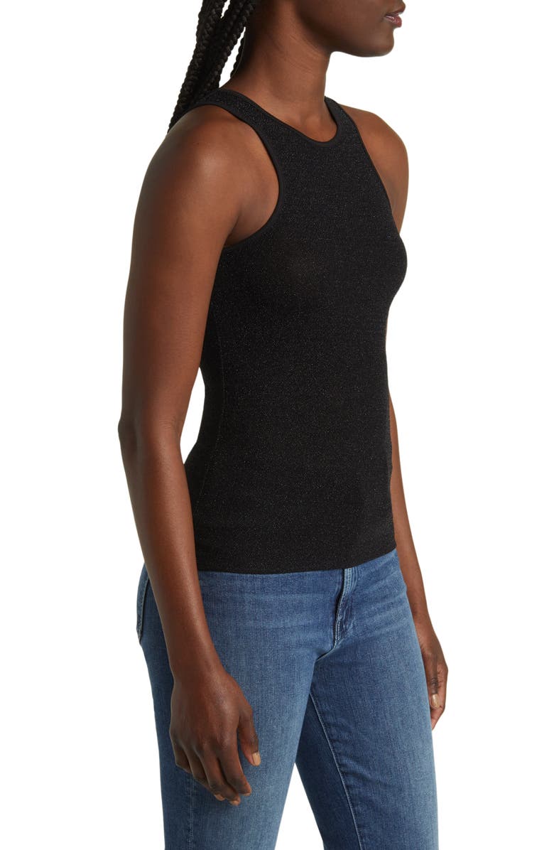 rag & bone Lilith Metallic Tank, Alternate, color, 