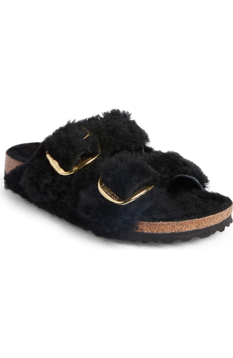 Birkenstock Arizona Big Buckle Genuine Shearling Sandal - Discontinued, Main, color,