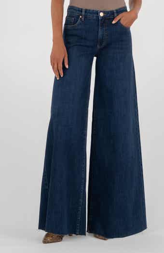 KUT from the Kloth Blake High Waist Superwide Leg Jeans