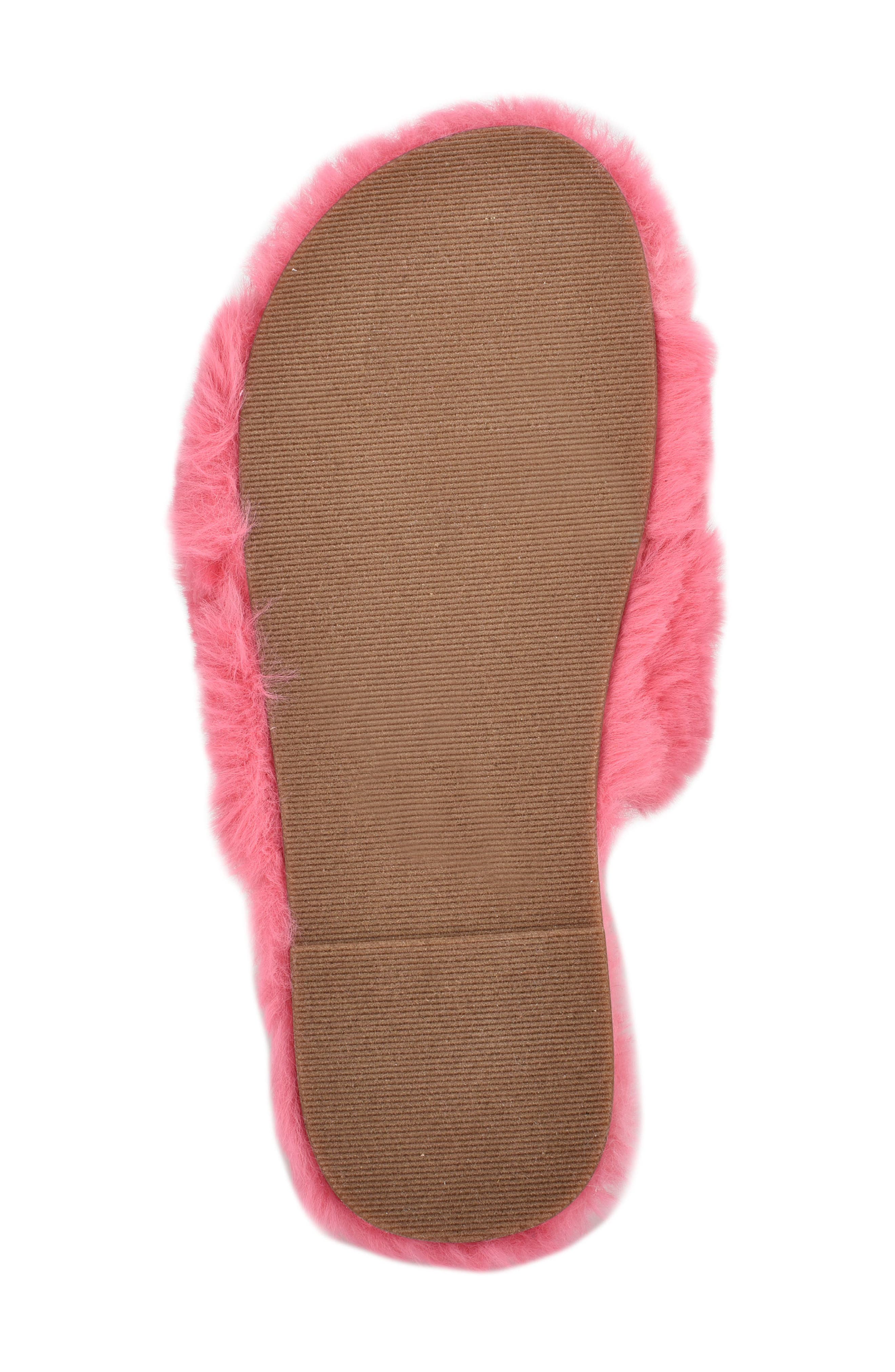 Nine West Cozy Faux Fur Slipper, Alternate, color, 