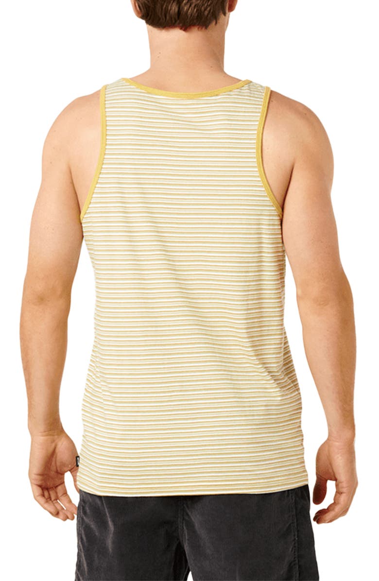 Rip Curl Stripe Cotton Tank, Alternate, color, Bone
