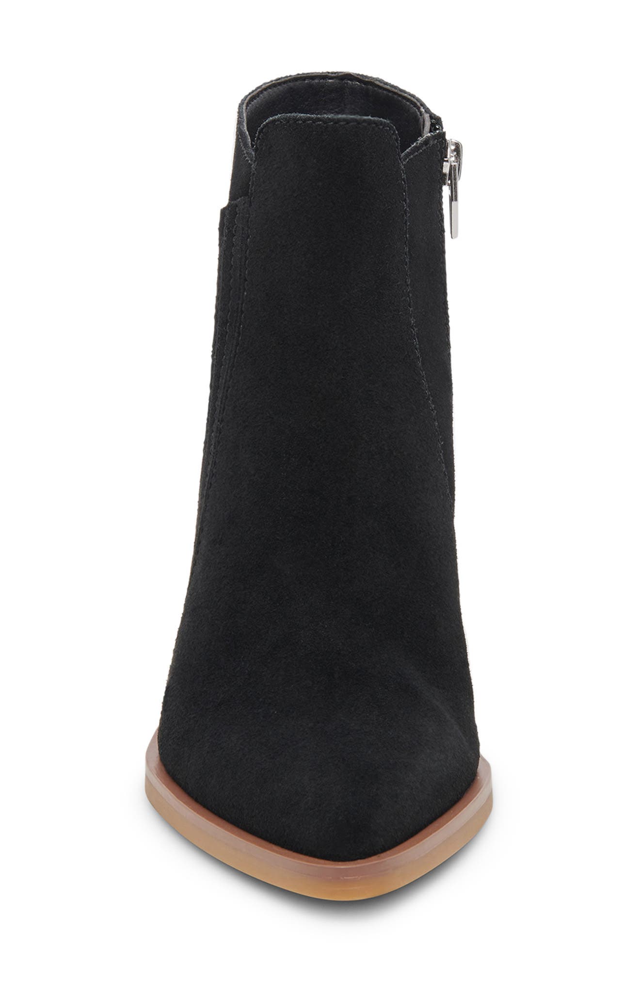 Dolce Vita Sawyer Block Heel Boot, Alternate, color, Onyx Suede
