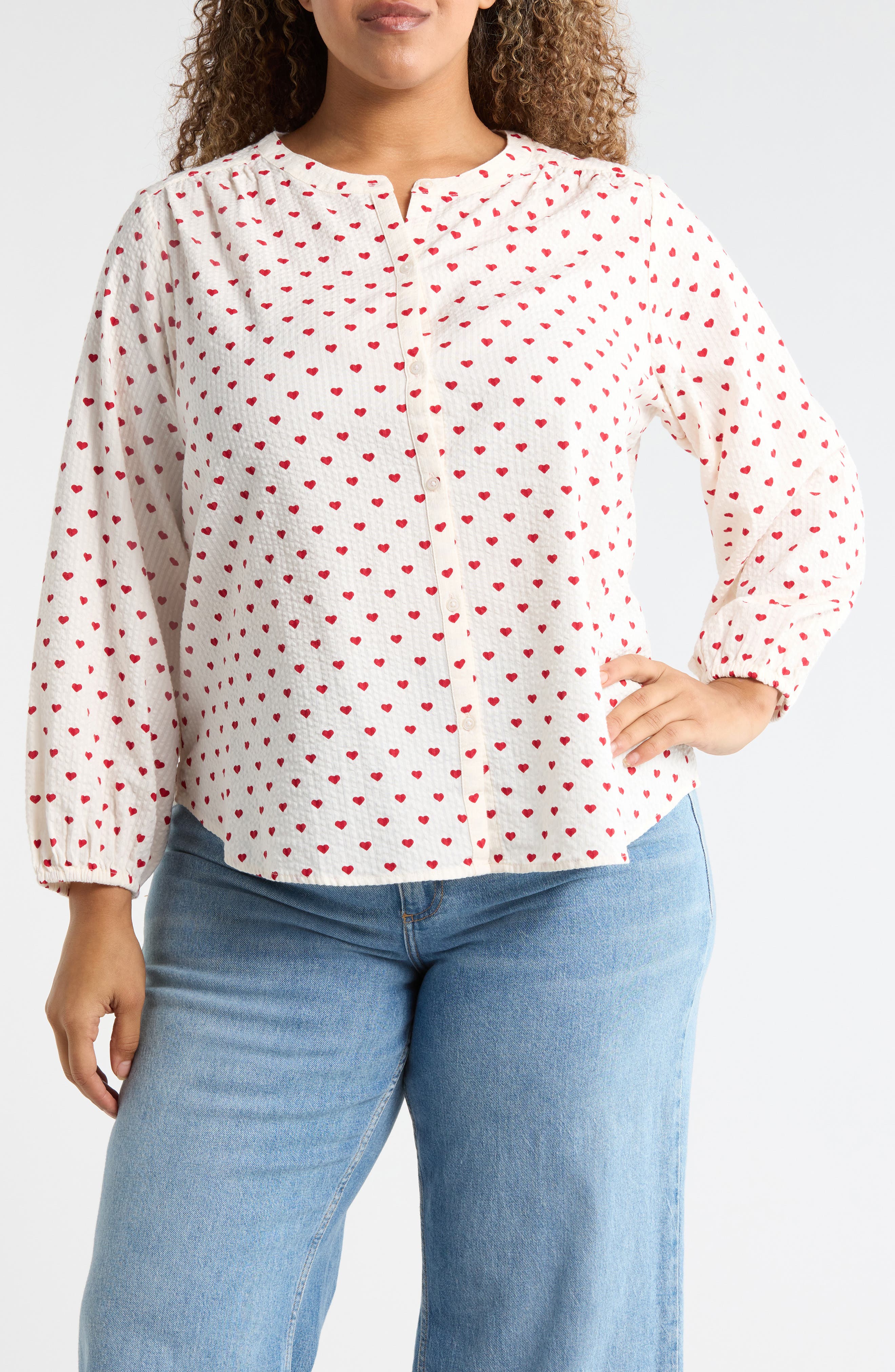 Lucky Brand Long Sleeve Button-Up Shirt