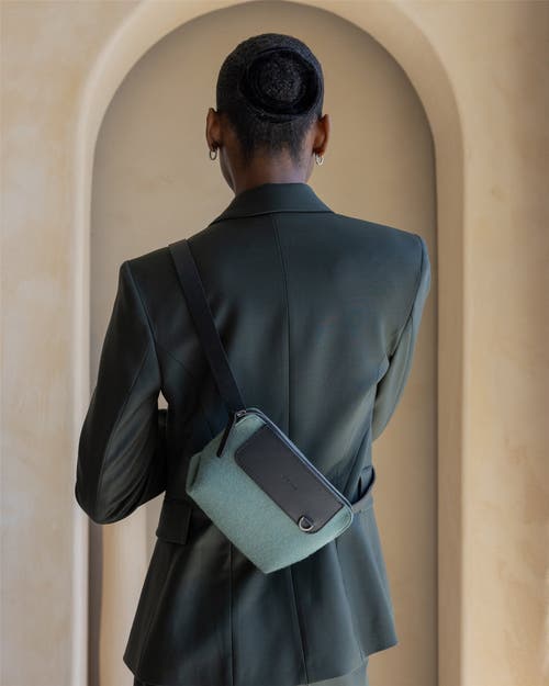 Graf & Lantz Graf Lantz Bedford Merino Wool Belt Bag In Green
