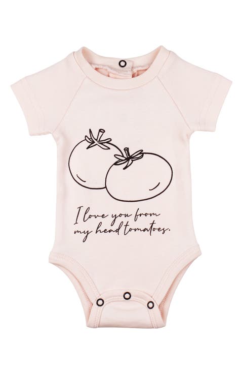 Tomato Organic Cotton Graphic Bodysuit (Baby)