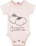 L'ovedbaby Tomato Organic Cotton Graphic Bodysuit