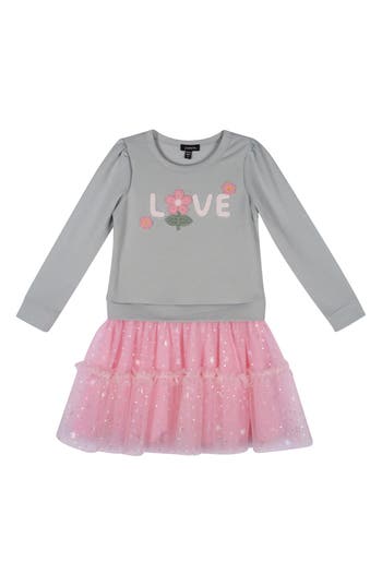 ZUNIE ZUNIE KIDS' DROP WAIST TUTU DRESS 