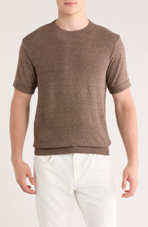 Wipson Textured Knit T-Shirt
