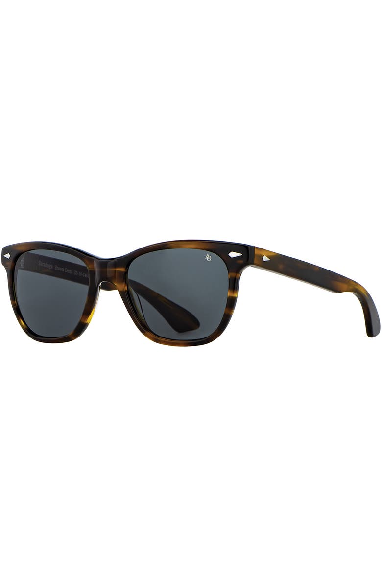 American Optical Saratoga 54mm Square Nylon Polarized, Alternate, color, Brown Demi - Gyn-P