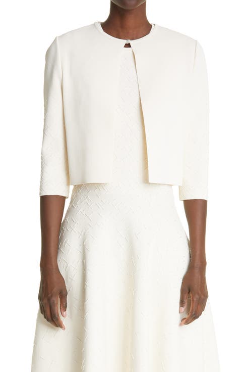 Sequin Jacquard Knit Cardigan