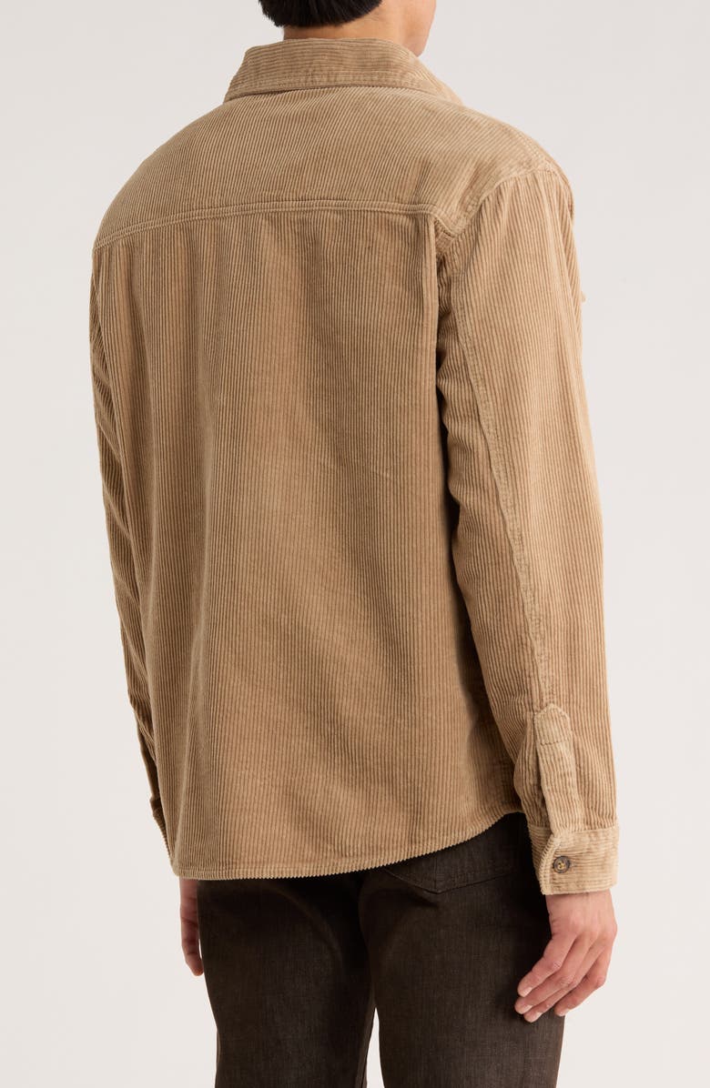 Buffalo Jeans Jeremias Corduroy Shirt Jacket, Alternate, color, Mink