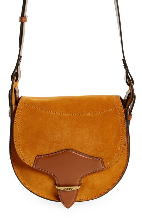 Botsy Suede Crossbody Bag