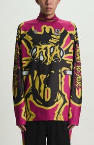RtA Ilias Mock Neck Racing Shirt