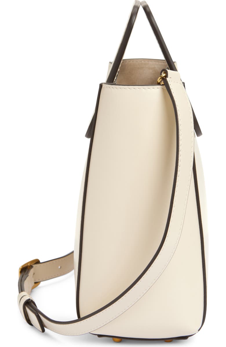 STAUD Mini Shirley Leather Satchel, Alternate, color,