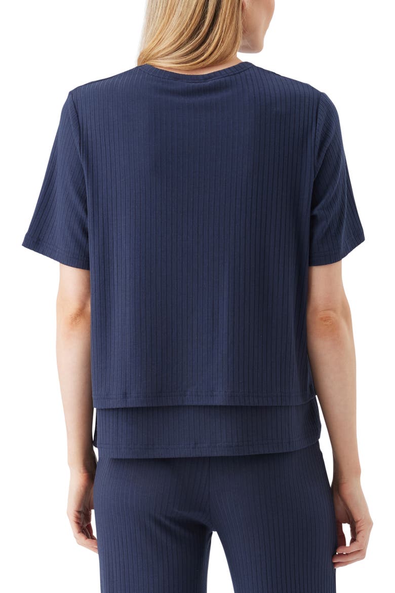 Mike Rib Nursing Top, Alternate, color, Navy