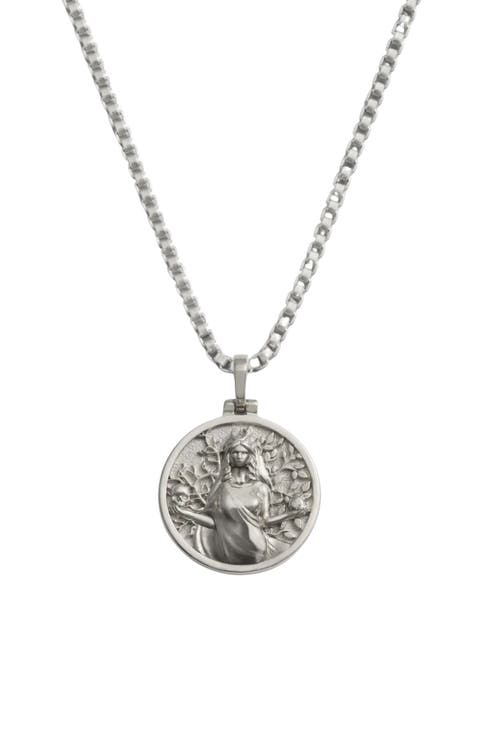 Mini Goddess Pendant Necklace