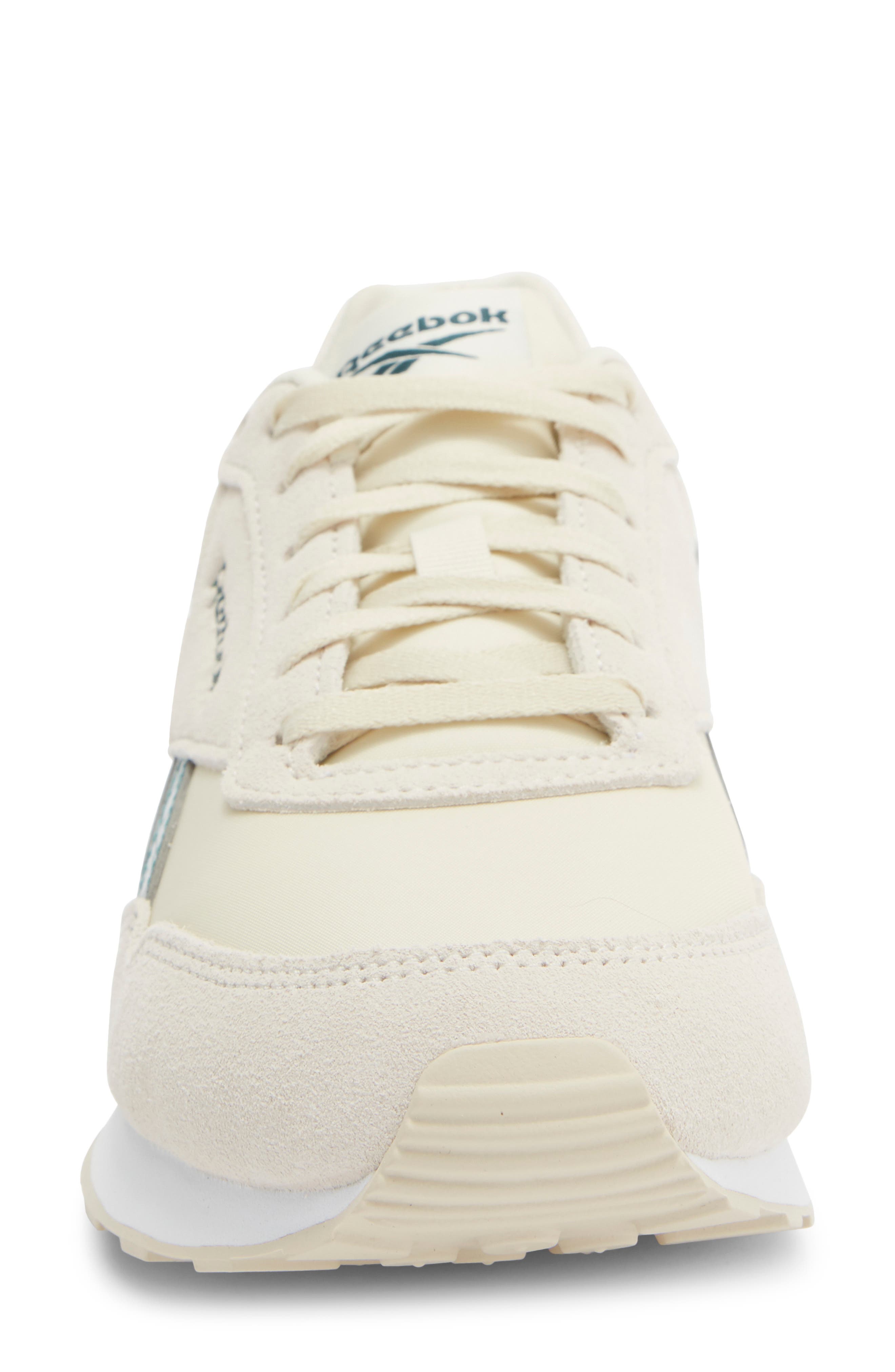 Reebok Glide Sneaker, Alternate, color, Alabaster/Metalgreen/Ftwrwhite