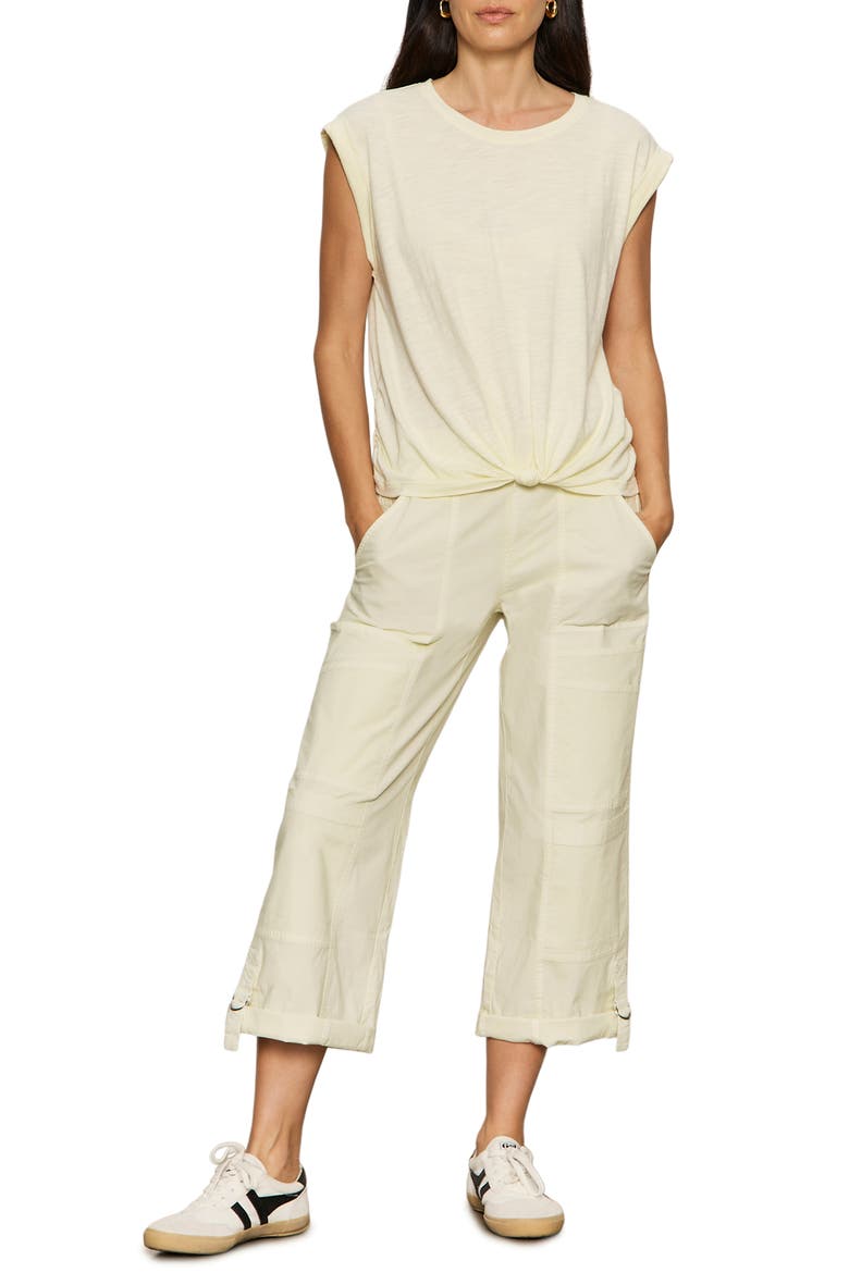 Knotted Muscle Tee, Alternate, color, LEMON DROP YELLOW
