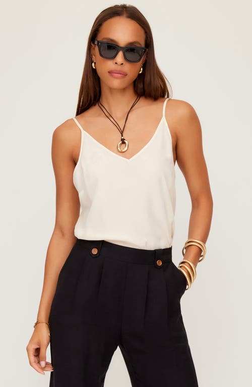 Fifteen Twenty Carys Silk Camisole In Cream