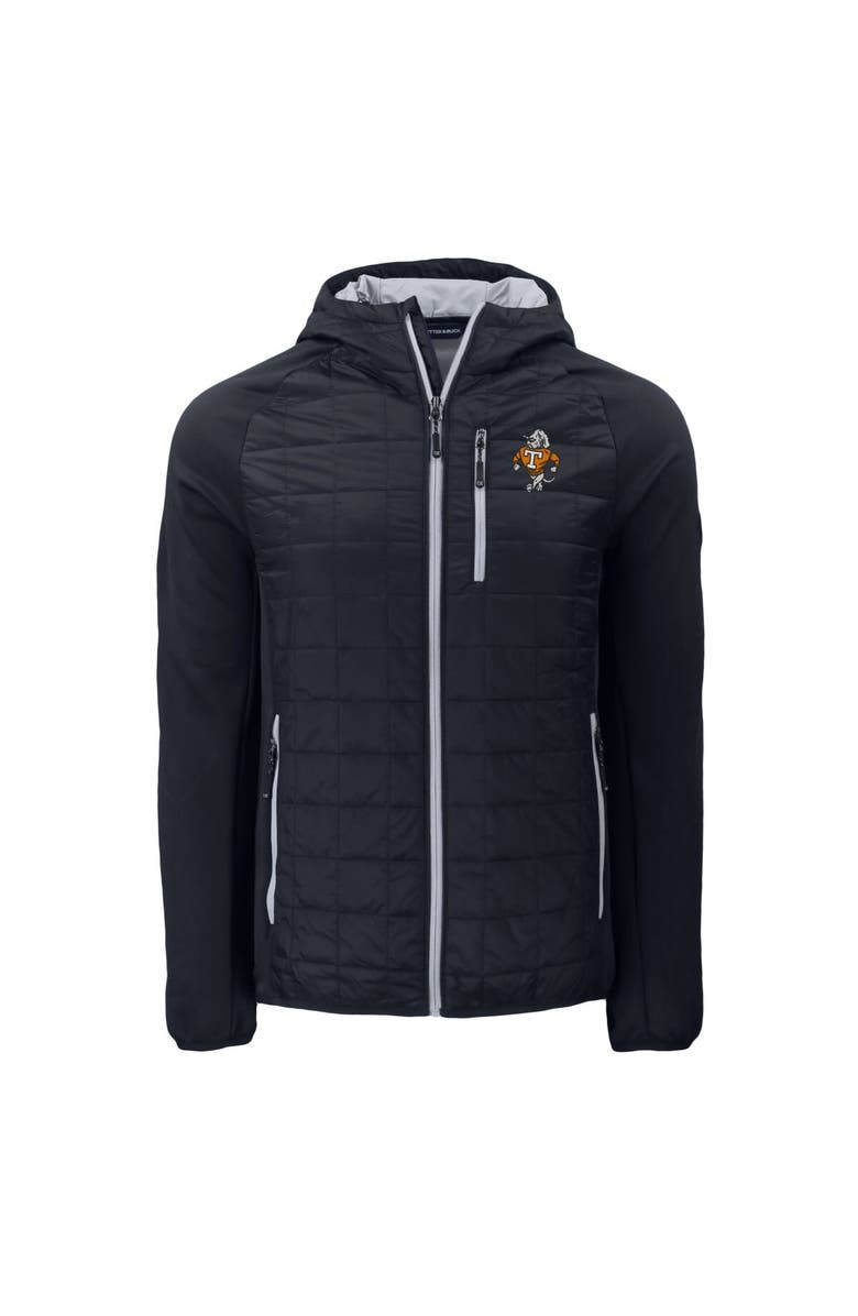 Cutter & Buck Men's Cutter & Buck  Black Tennessee Volunteers Vault Rainier Eco Hybrid PrimaLoft Full-Zip Jacket, Alternate, color, 
