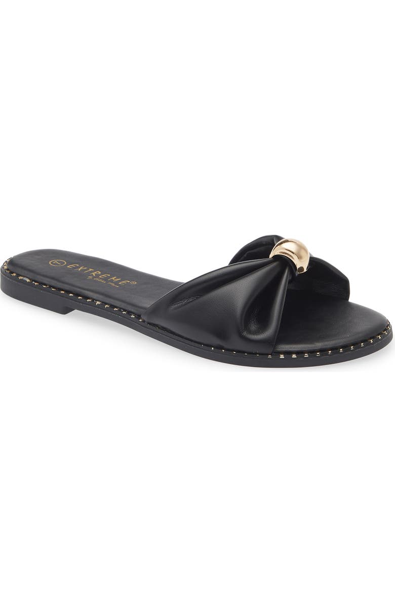 EXTREME BY EDDIE MARC Calista Slide Sandal, Main, color, Black