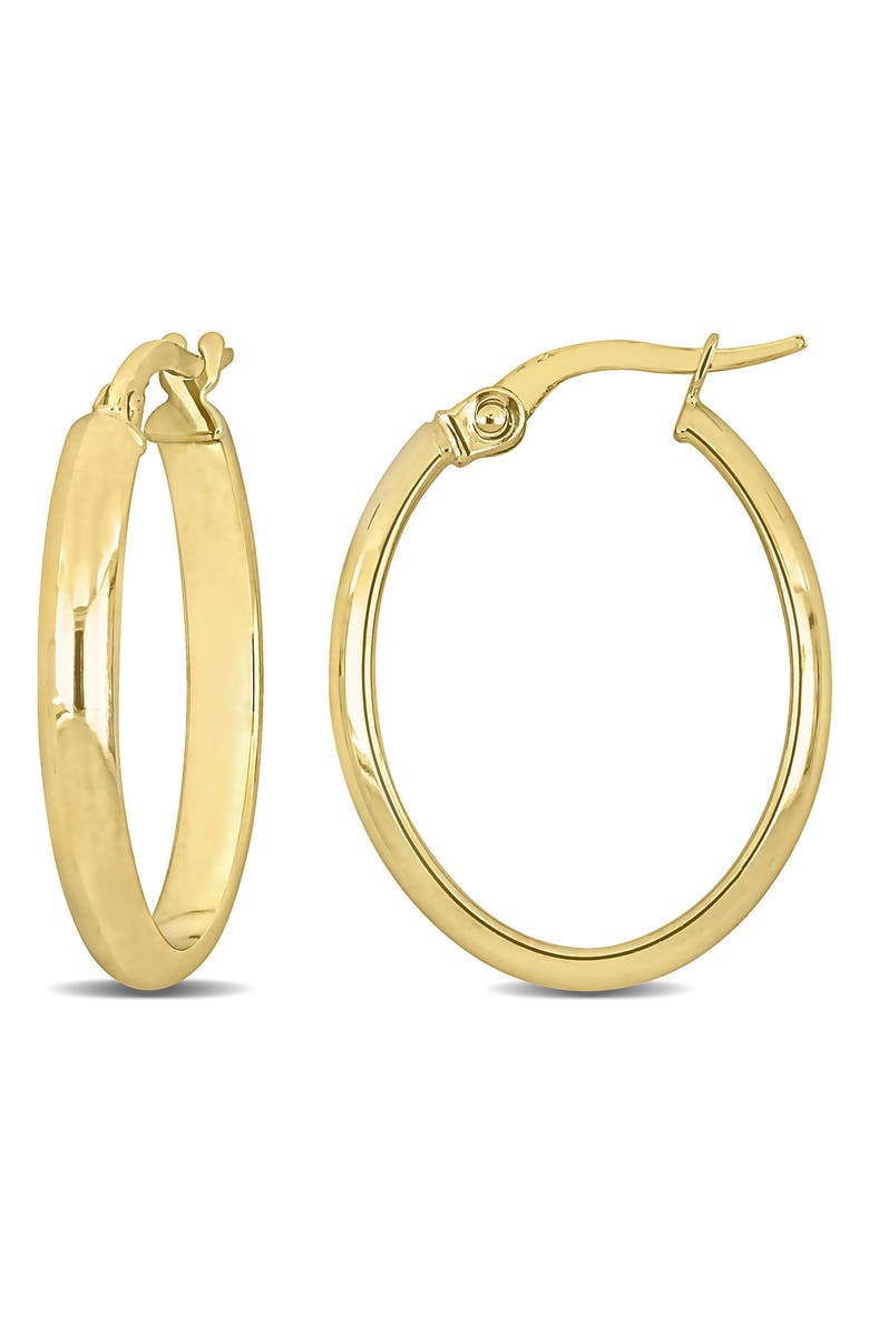 DELMAR 14K Gold 19mm Hoop Earrings, Main, color, 