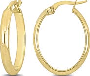 DELMAR 14K Gold 19mm Hoop Earrings