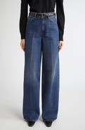 TOTEME High Waist Wide Leg Jeans