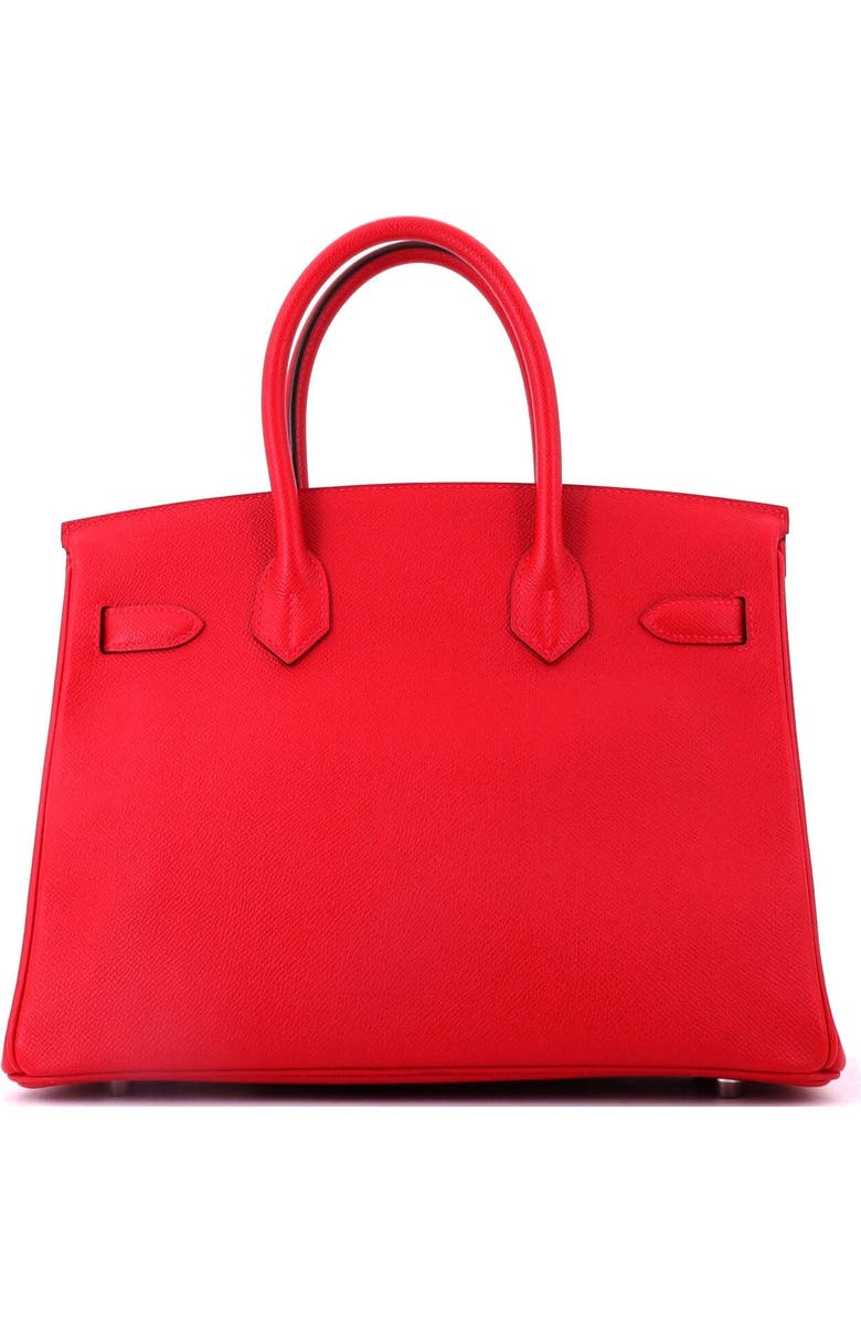 Pre-Owned Hermes Birkin Handbag Red Epsom with Palladium Hardware 30, Alternate, color, Rouge Vif
